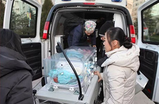绥中县妇婴监护型护送